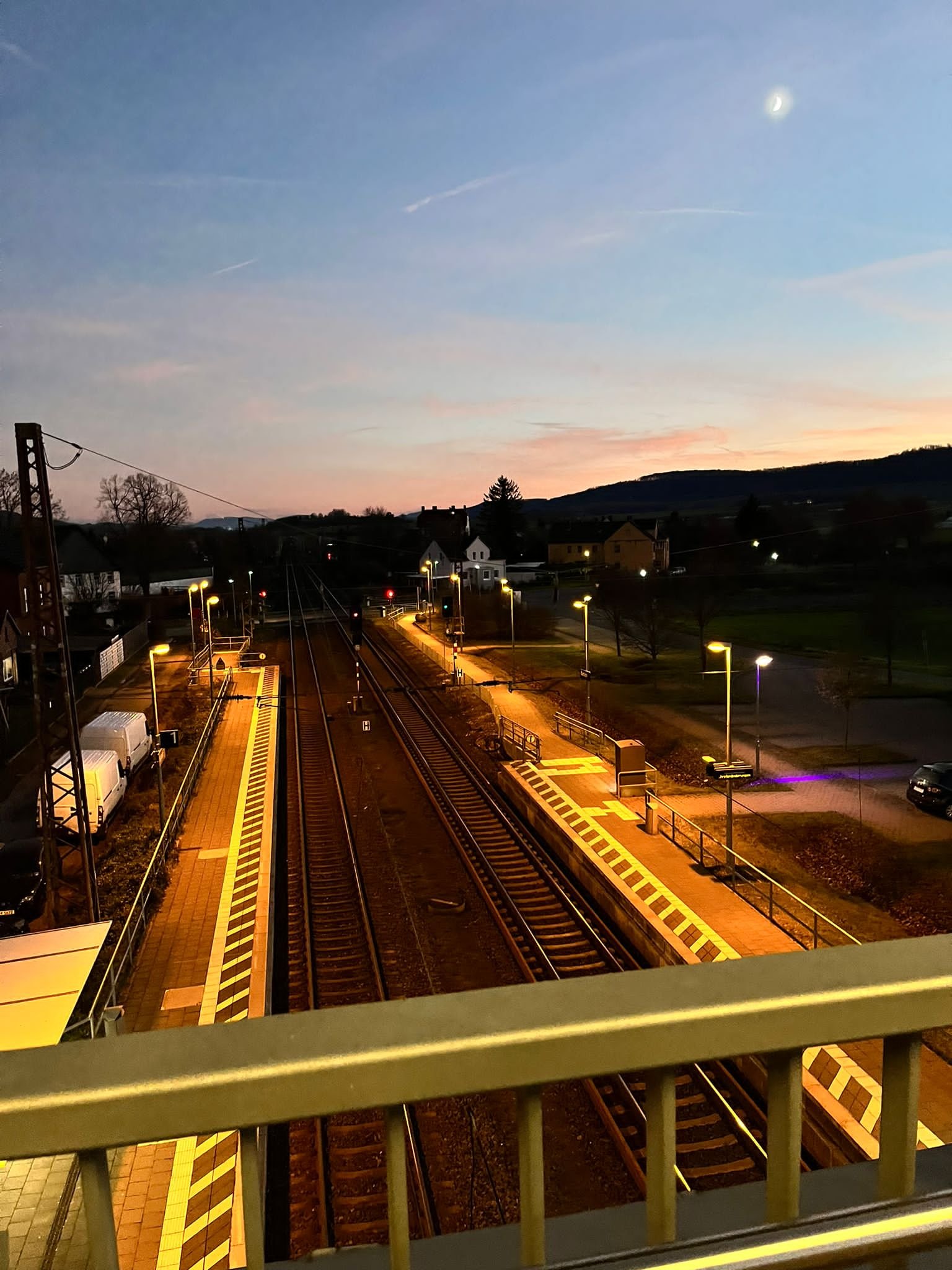 Train station in germany