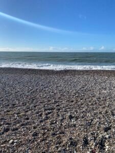 French beach in Normandy